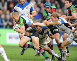 Rugby Union - Aviva Premiership - Harlequins v Bath Rugby - Twickenham Stoop